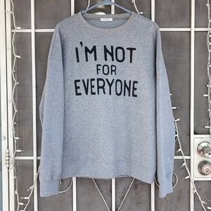 sheshow gray long sleeve good condition